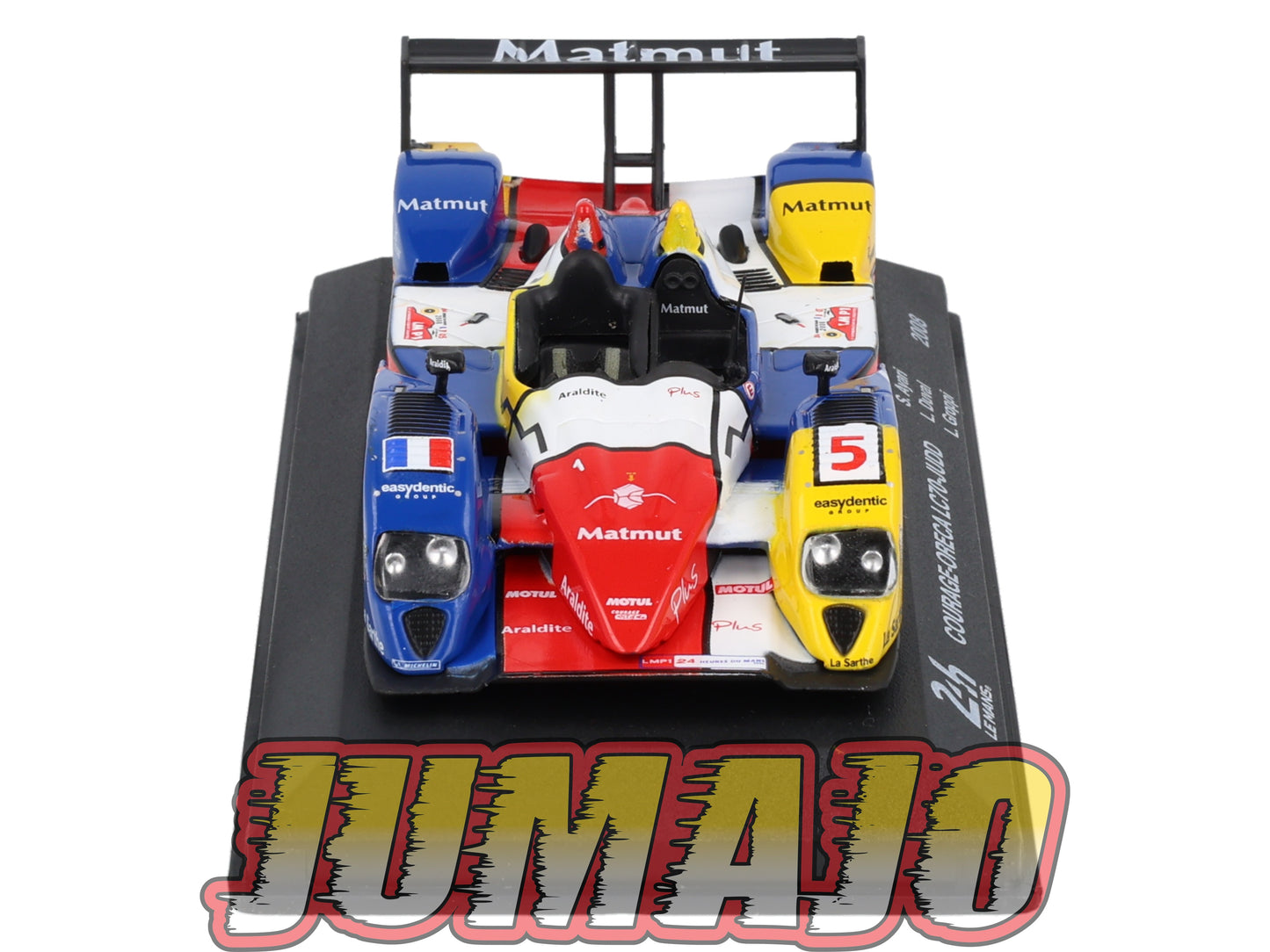 24H287 Voiture 1/43 24 Heures Mans IXO COURAGE ORECA LC70 JUDD 2008 S Ayari #5