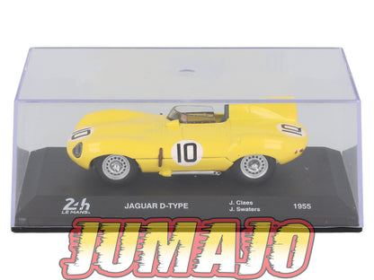 24H288 Voiture 1/43 24 Heures Mans IXO JAGUAR D TYPE #10 1955 J Claes