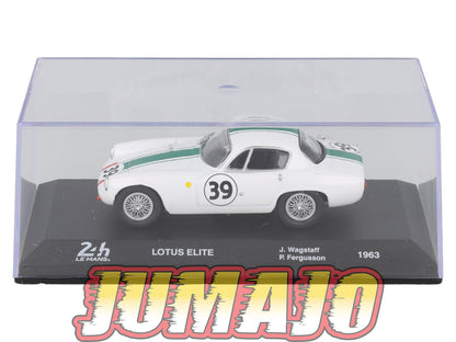 24H289 Voiture 1/43 24 Heures Mans IXO LOTUS ELITE #39 1963 J Wagstaff