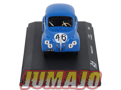 24H290 Voiture 1/43 24 Heures Mans IXO Renault 4CV #46 1950 J Sandt