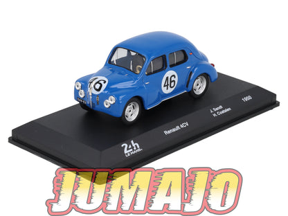 24H290 Voiture 1/43 24 Heures Mans IXO Renault 4CV #46 1950 J Sandt