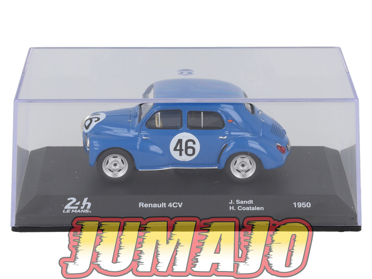 24H290 Voiture 1/43 24 Heures Mans IXO Renault 4CV #46 1950 J Sandt
