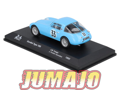 24H291 Voiture 1/43 24 Heures Mans IXO Gordini Type 18S #33 1950 JM Fangio