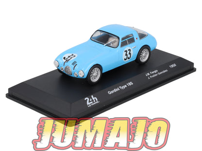 24H291 Voiture 1/43 24 Heures Mans IXO Gordini Type 18S #33 1950 JM Fangio