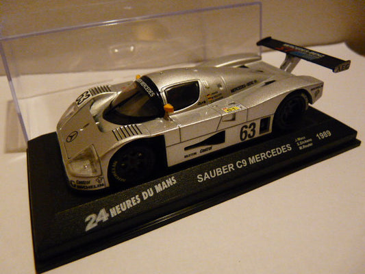 24HZ voiture 1/43 IXO 24 Heures Le Mans : Sauber C9 Mercedes winner 1st 1989 #63