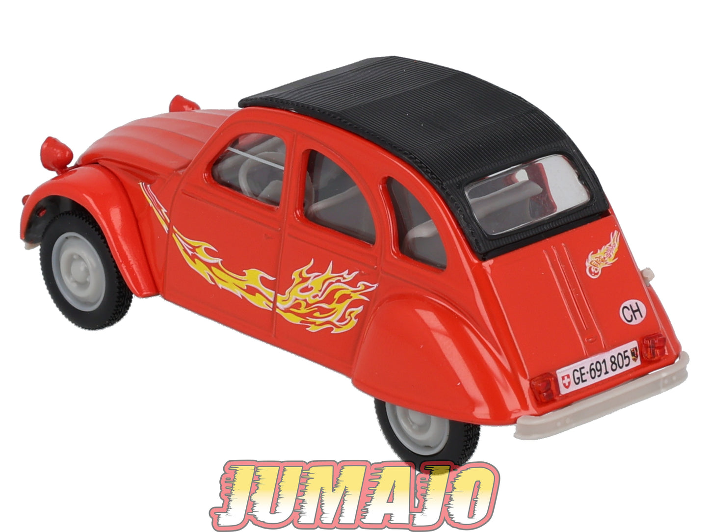 2CV105 Voiture 1/43 NOREV Citroen : 2CV Fireball