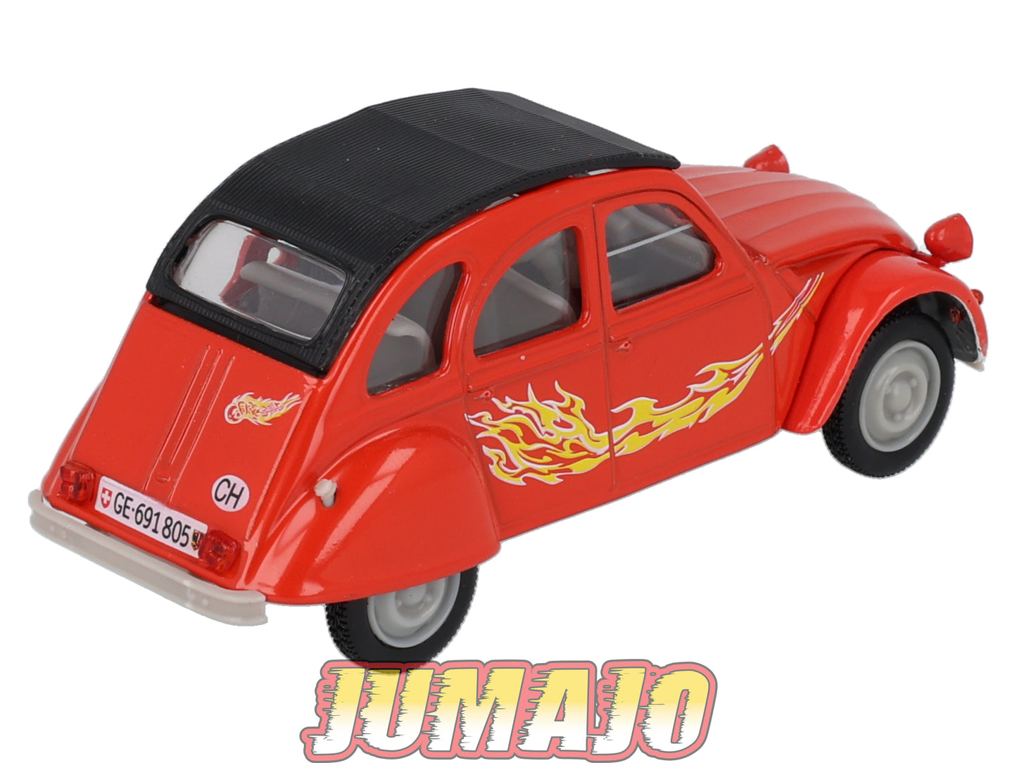 2CV105 Voiture 1/43 NOREV Citroen : 2CV Fireball