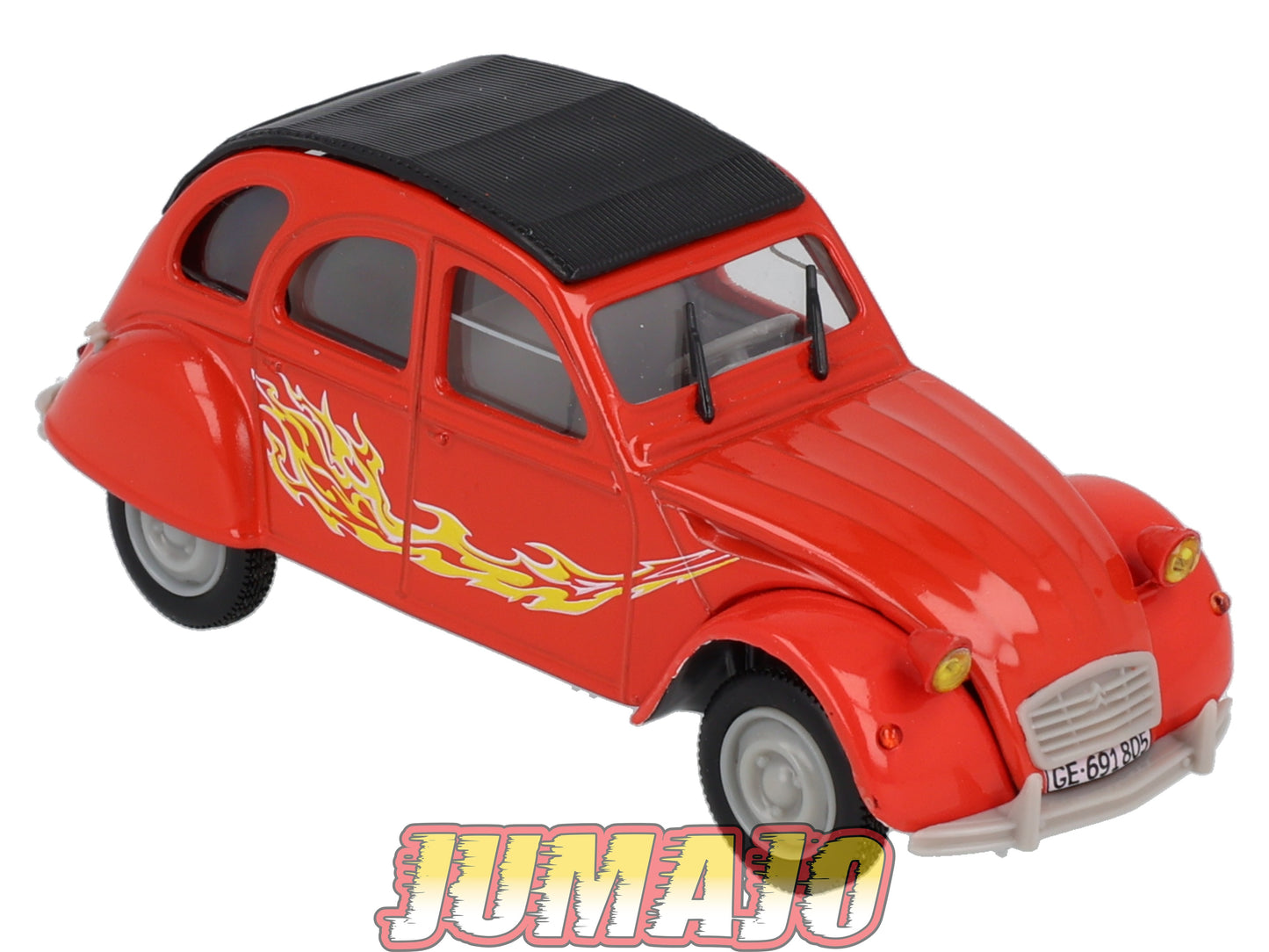 2CV105 Voiture 1/43 NOREV Citroen : 2CV Fireball