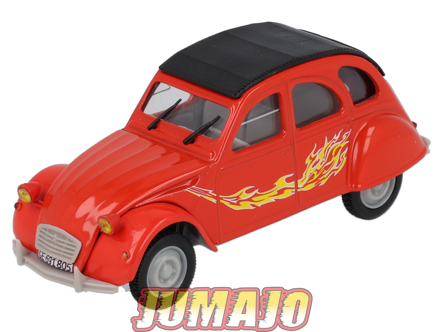 2CV105 Voiture 1/43 NOREV Citroen : 2CV Fireball