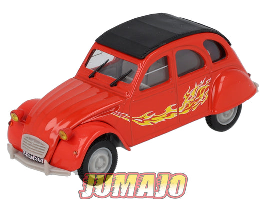 2CV105 Voiture 1/43 NOREV Citroen : 2CV Fireball