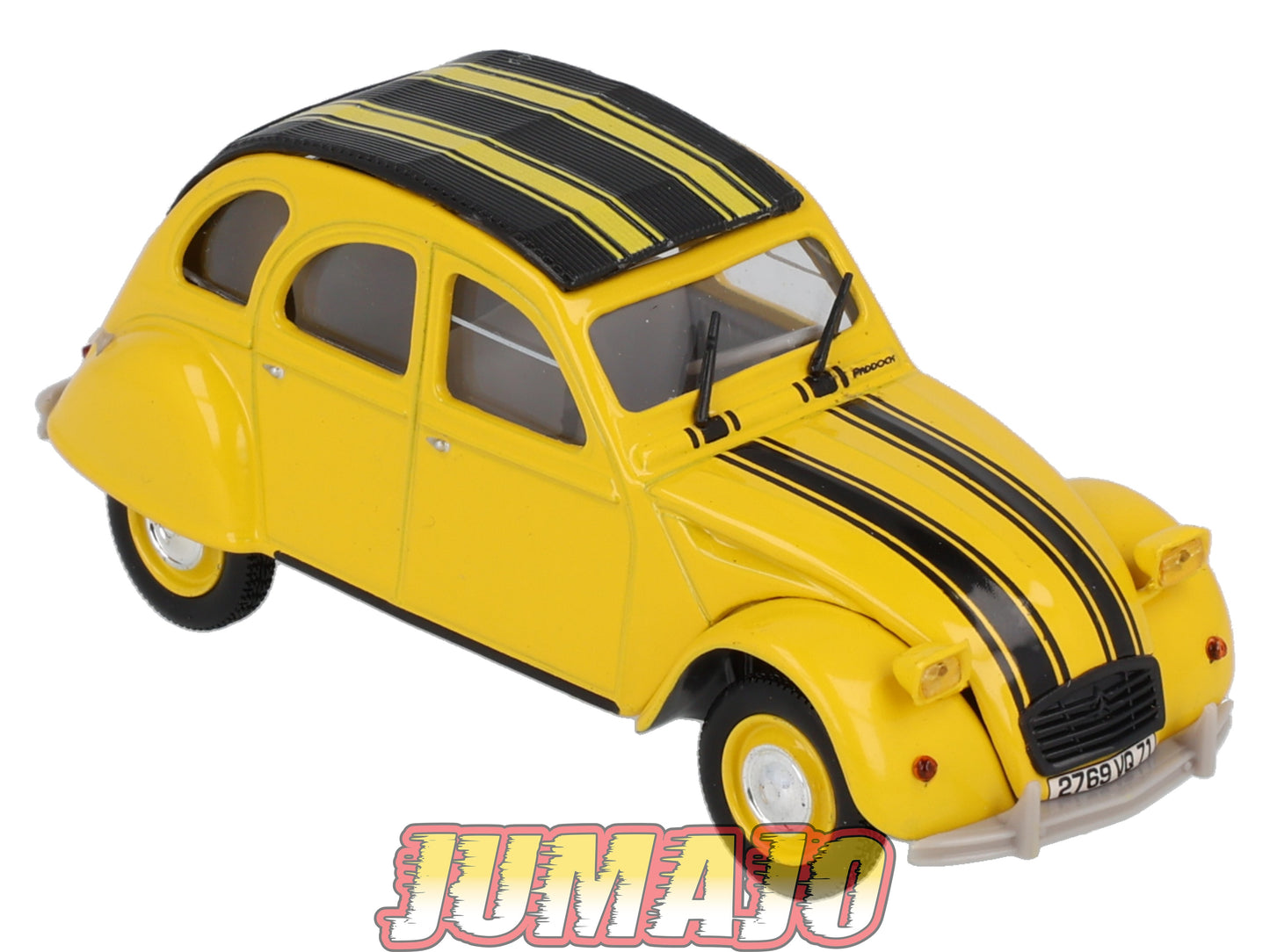 2CV107 Voiture 1/43 NOREV Citroen : 2CV paddock