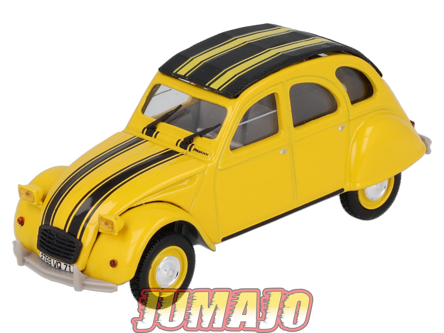 2CV107 Voiture 1/43 NOREV Citroen : 2CV paddock