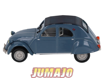 2CV108 Voiture 1/43 NOREV Citroen : 2CV AZLP Bleu Glacier 1960