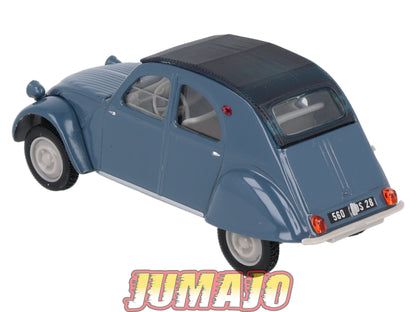 2CV108 Voiture 1/43 NOREV Citroen : 2CV AZLP Bleu Glacier 1960