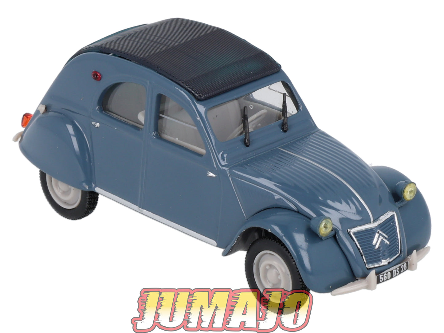 2CV108 Voiture 1/43 NOREV Citroen : 2CV AZLP Bleu Glacier 1960