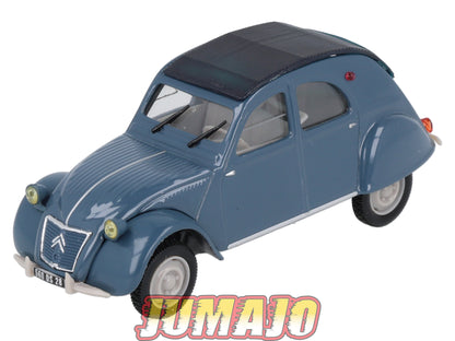 2CV108 Voiture 1/43 NOREV Citroen : 2CV AZLP Bleu Glacier 1960