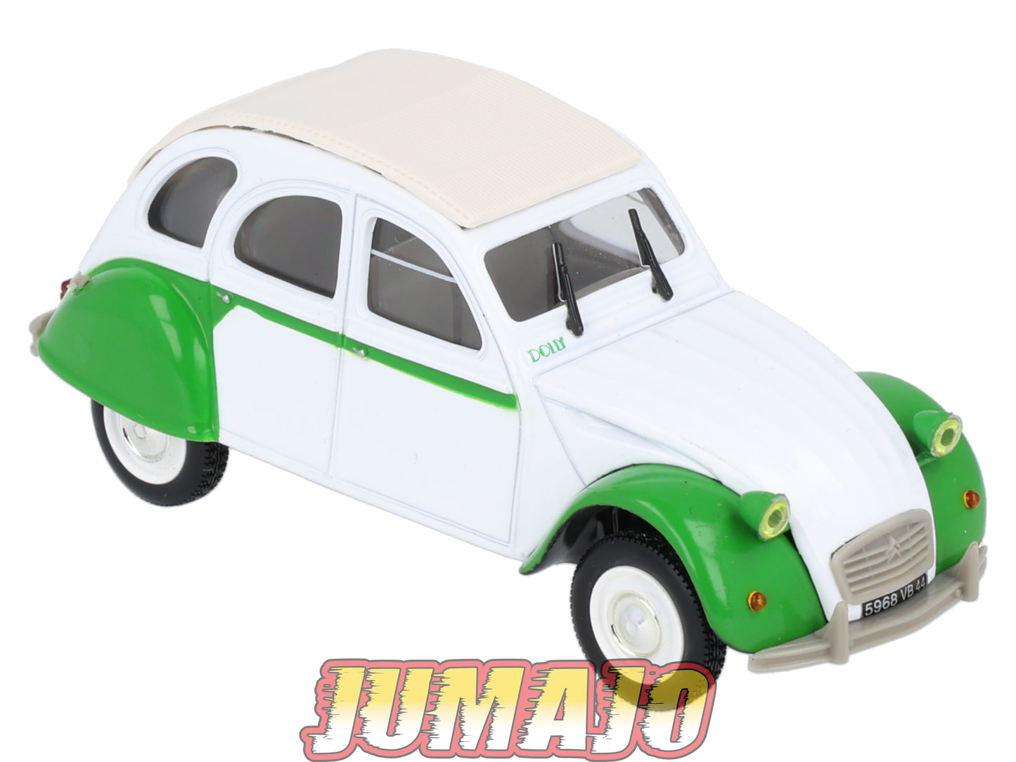 2CV10 Voiture 1/43 NOREV Citroen : 2CV Dolly 1985