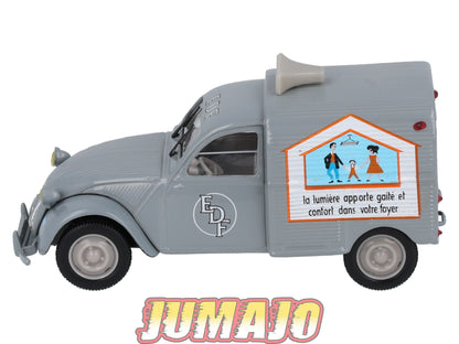 2CV110 Voiture 1/43 NOREV Citroen : 2CV AZU EDF