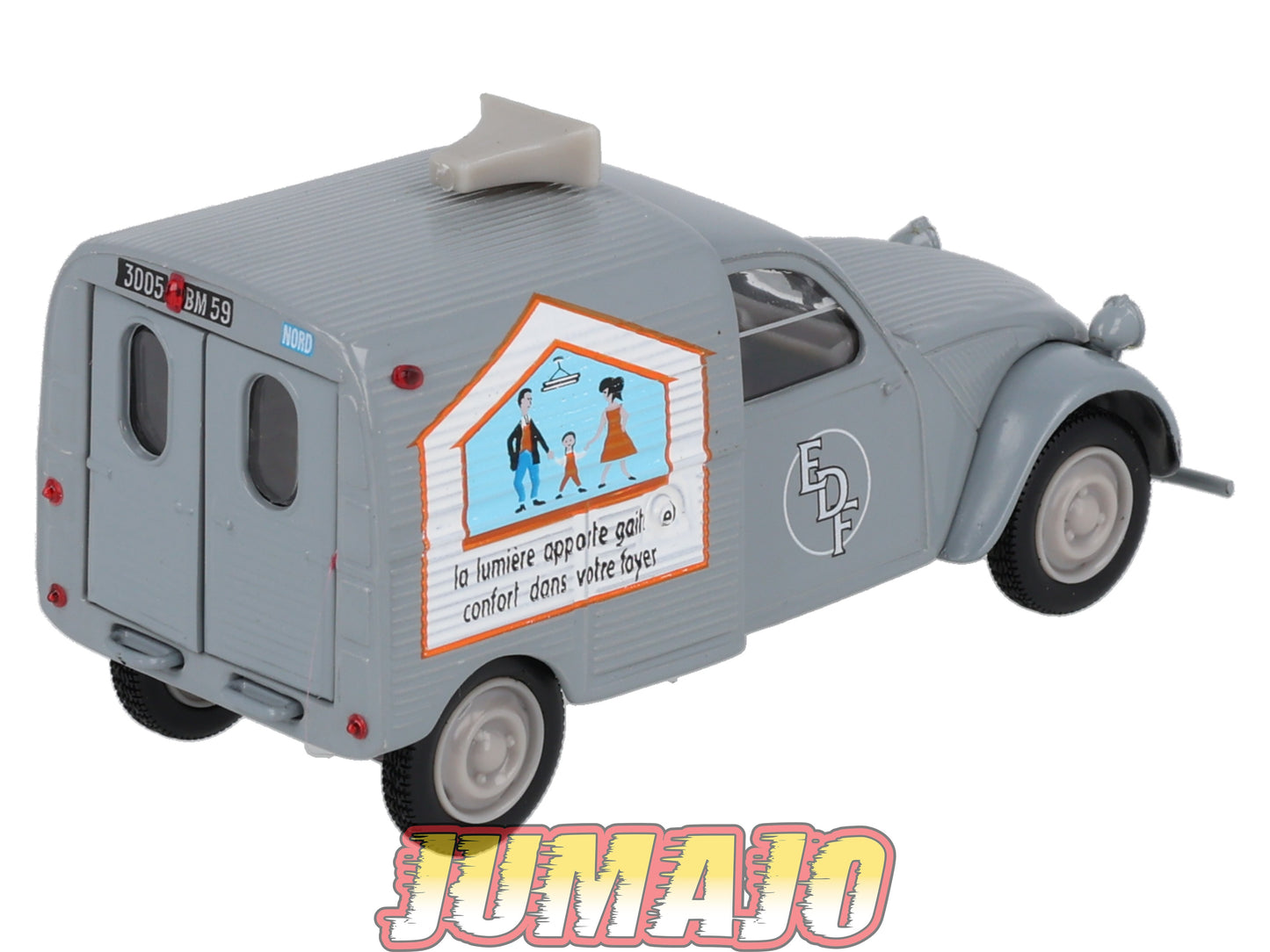 2CV110 Voiture 1/43 NOREV Citroen : 2CV AZU EDF