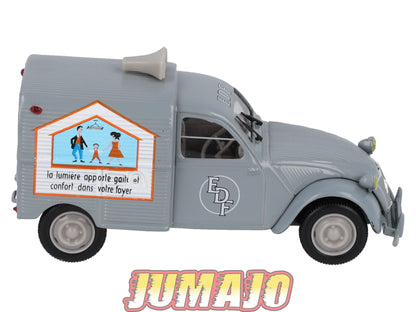 2CV110 Voiture 1/43 NOREV Citroen : 2CV AZU EDF