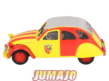 2CV118 Voiture 1/43 ELIGOR Citroen : 2CV 6 RCL Racing Club Lens