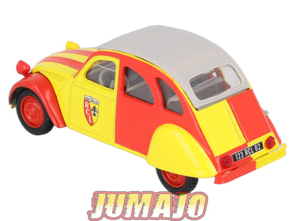 2CV118 Voiture 1/43 ELIGOR Citroen : 2CV 6 RCL Racing Club Lens