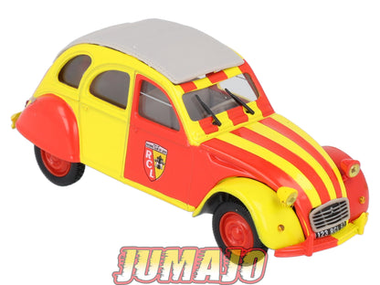 2CV118 Voiture 1/43 ELIGOR Citroen : 2CV 6 RCL Racing Club Lens
