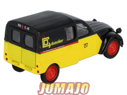 2CV119 Voiture 1/43 NOREV Citroen : 2CV AZU Transport DUSOLIER Calberson