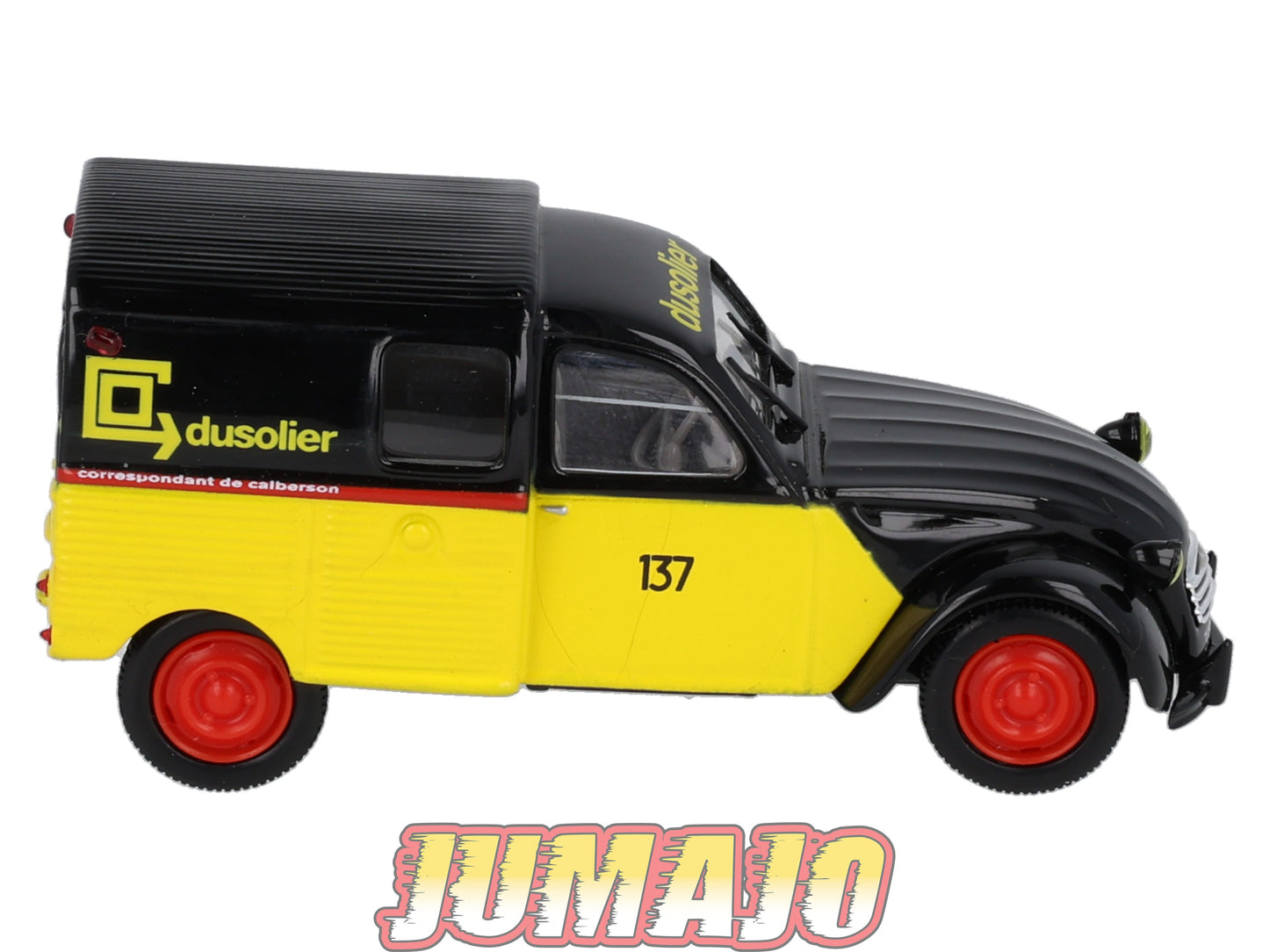 2CV119 Voiture 1/43 NOREV Citroen : 2CV AZU Transport DUSOLIER Calberson