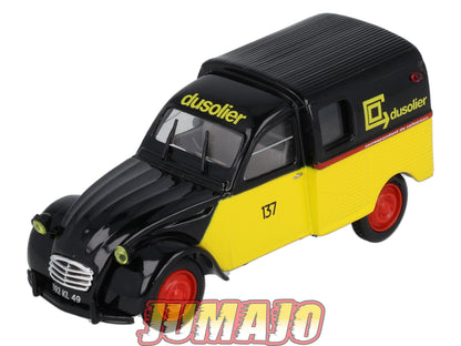 2CV119 Voiture 1/43 NOREV Citroen : 2CV AZU Transport DUSOLIER Calberson