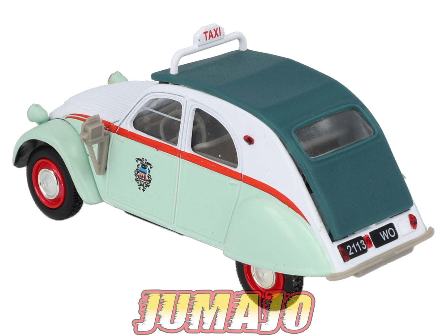 2CV11 Voiture 1/43 NOREV Citroen : 2CV TAXI Paris