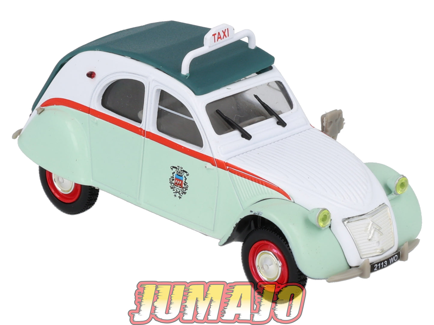 2CV11 Voiture 1/43 NOREV Citroen : 2CV TAXI Paris