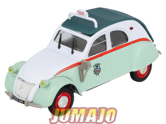 2CV11 Voiture 1/43 NOREV Citroen : 2CV TAXI Paris