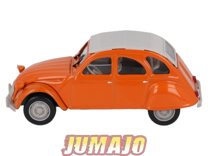 2CV124 Voiture 1/43 NOREV Citroen : 2CV Mandarine orange