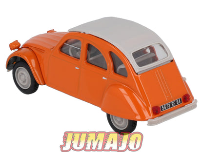 2CV124 Voiture 1/43 NOREV Citroen : 2CV Mandarine orange