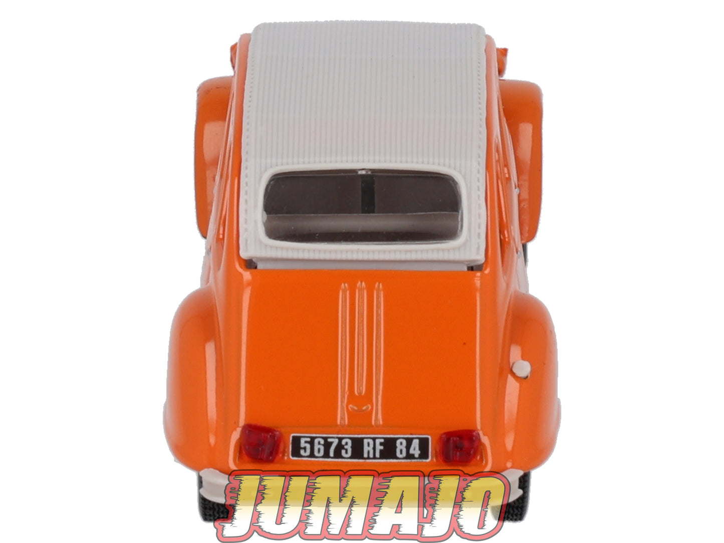 2CV124 Voiture 1/43 NOREV Citroen : 2CV Mandarine orange