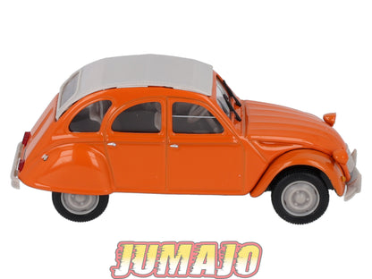 2CV124 Voiture 1/43 NOREV Citroen : 2CV Mandarine orange