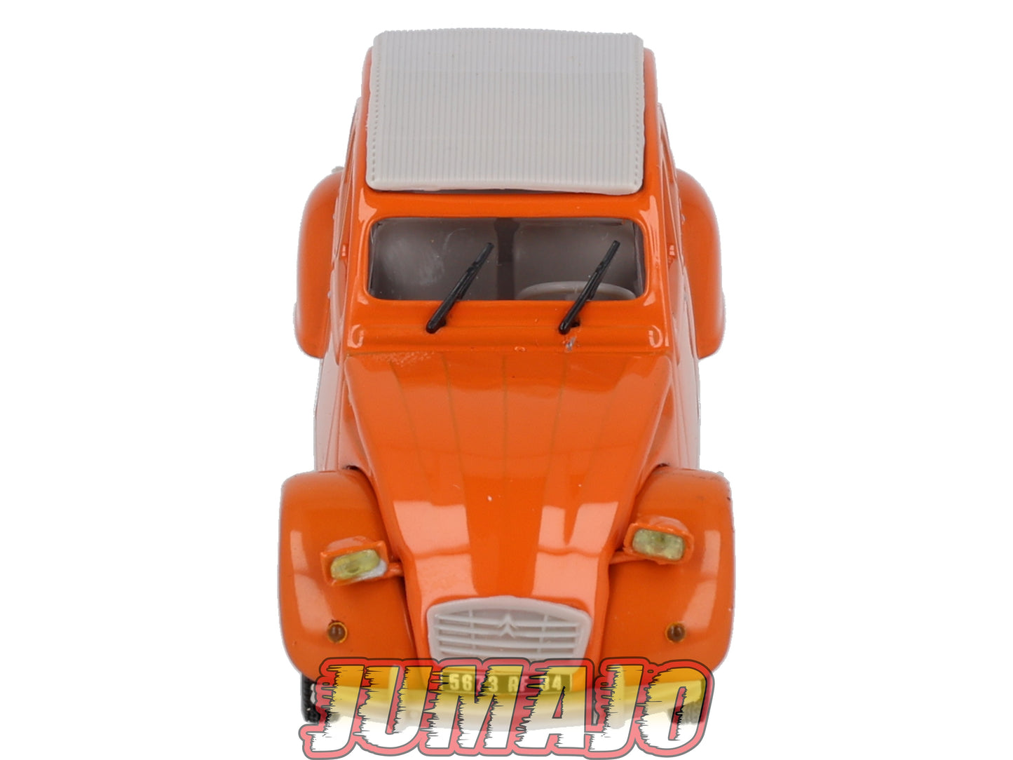 2CV124 Voiture 1/43 NOREV Citroen : 2CV Mandarine orange