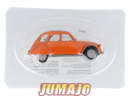 2CV124 Voiture 1/43 NOREV Citroen : 2CV Mandarine orange