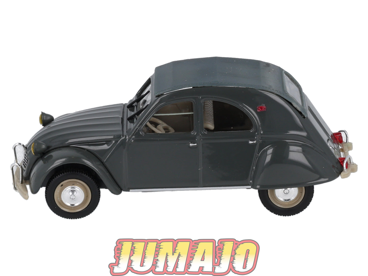 2CV129 Voiture 1/43 NOREV Citroen : 2CV AZAM Gris typhon 1964