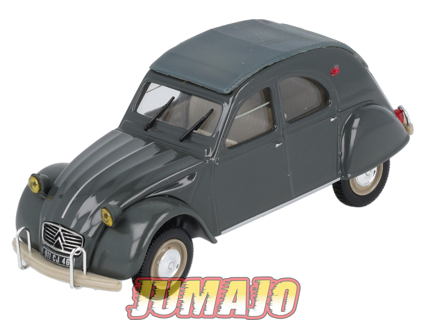 2CV129 Voiture 1/43 NOREV Citroen : 2CV AZAM Gris typhon 1964