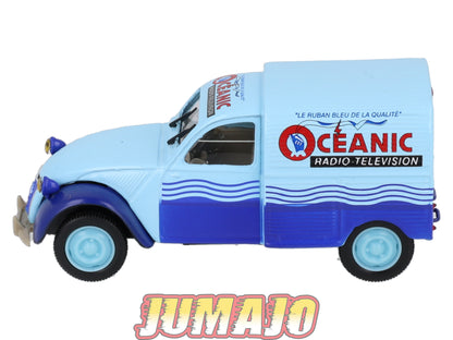 2CV131 Voiture 1/43 ELIGOR Citroen : 2CV AZU Oceanic