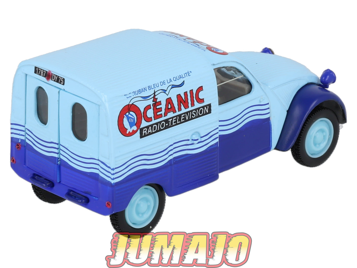 2CV131 Voiture 1/43 ELIGOR Citroen : 2CV AZU Oceanic