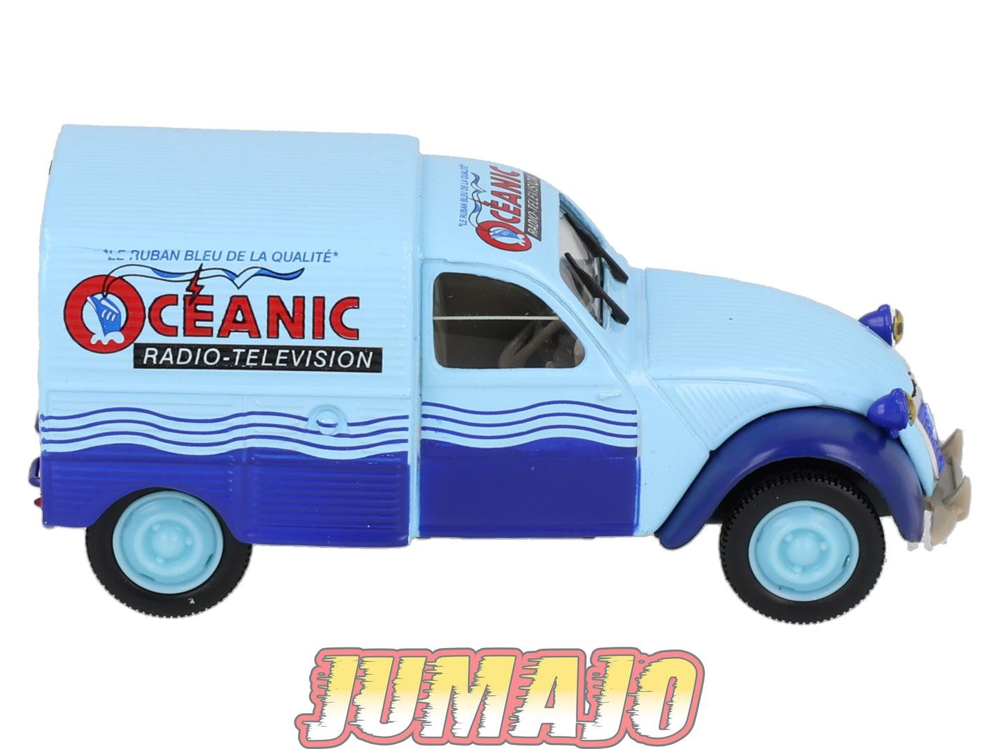 2CV131 Voiture 1/43 ELIGOR Citroen : 2CV AZU Oceanic