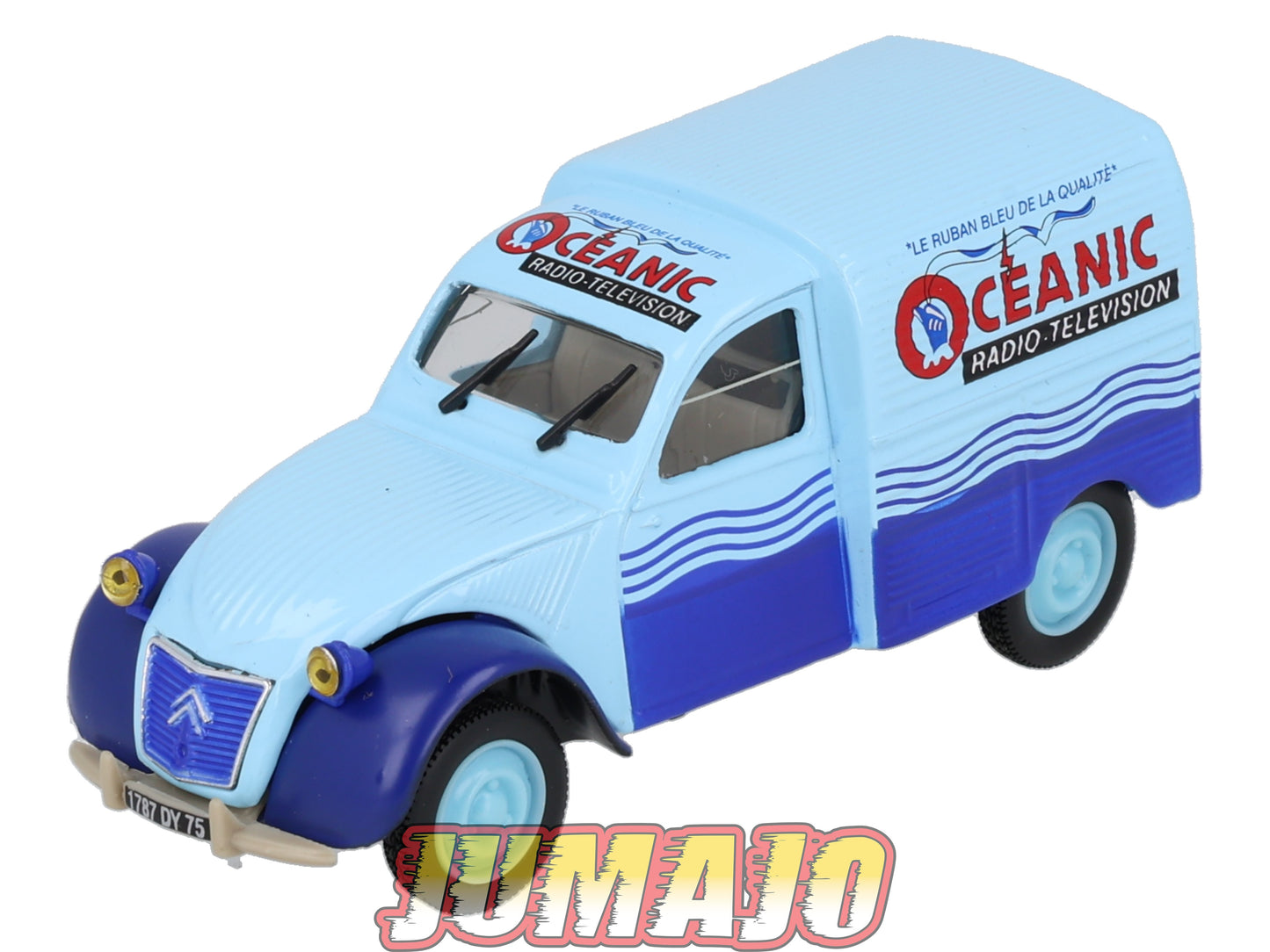 2CV131 Voiture 1/43 ELIGOR Citroen : 2CV AZU Oceanic