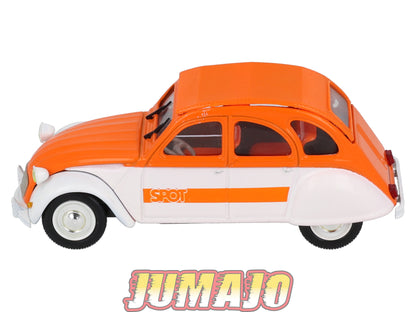 2CV13 Voiture 1/43 NOREV Citroen : 2CV Spot HACHETTES