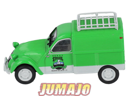 2CV144 Voiture 1/43 NOREV Citroen : 2CV Fourgonnette Striebel 1955