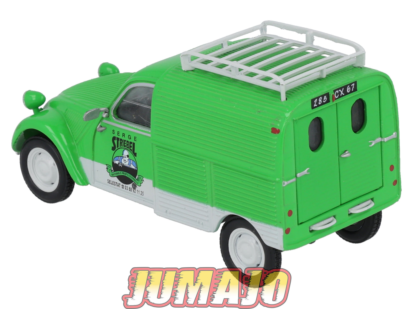 2CV144 Voiture 1/43 NOREV Citroen : 2CV Fourgonnette Striebel 1955