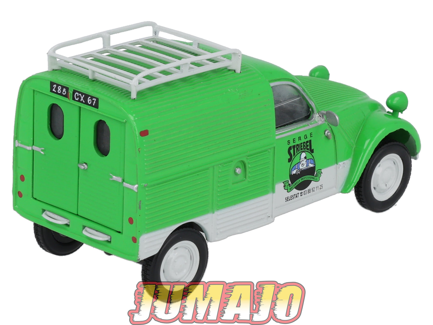 2CV144 Voiture 1/43 NOREV Citroen : 2CV Fourgonnette Striebel 1955