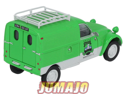 2CV144 Voiture 1/43 NOREV Citroen : 2CV Fourgonnette Striebel 1955